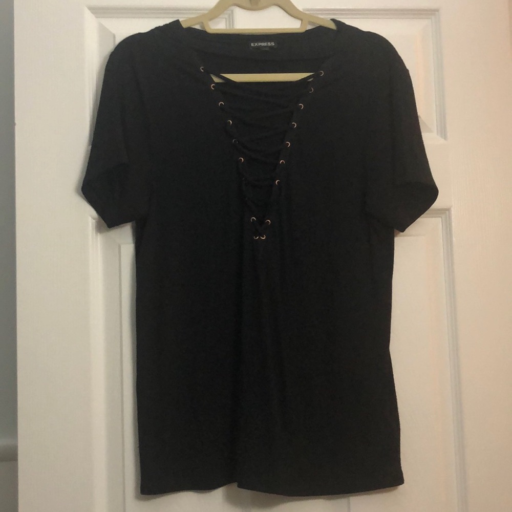 EUC Express sexy date night shirt